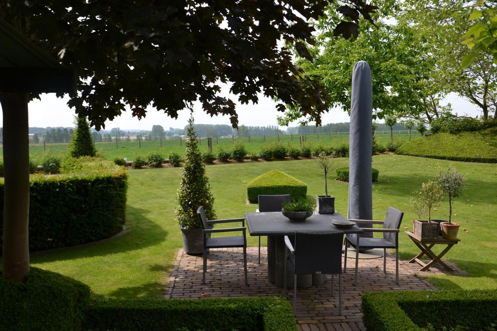 B&B Hof Te Spieringen Vollezele Esterno foto